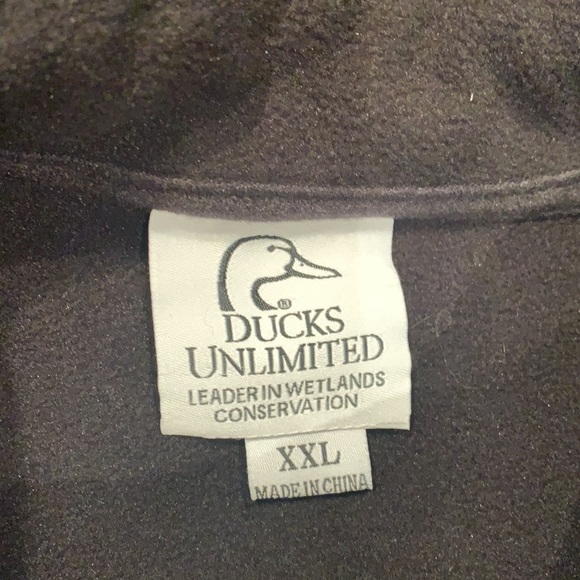 Ducks unlimited fleece, polyester, spandex vest - Picture 5 of 10